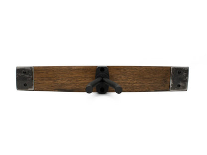 18" Whiskey Barrel Stave Single Guitar Hanger - 1 Instruments