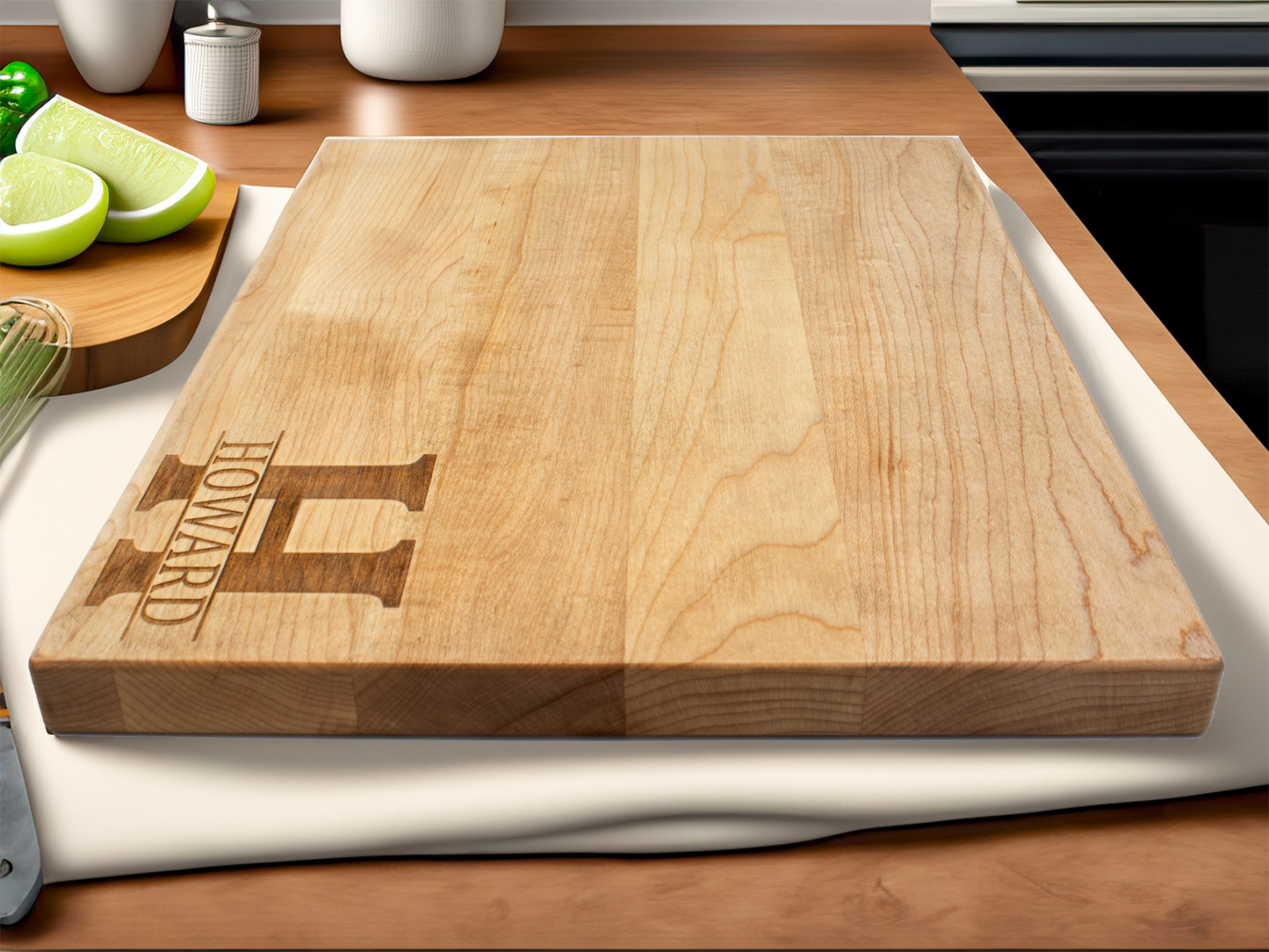 Personalized Last Name Cutting Board - 9"x12"