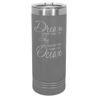 22 oz Slim Tumbler - Custom Engraving