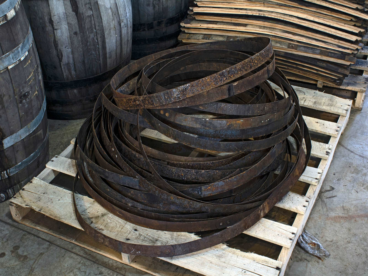 Whiskey Barrel Hoops - Bourbon Barrel Rings