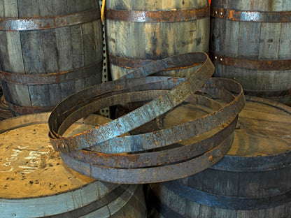 Whiskey Barrel Hoops - Bourbon Barrel Rings